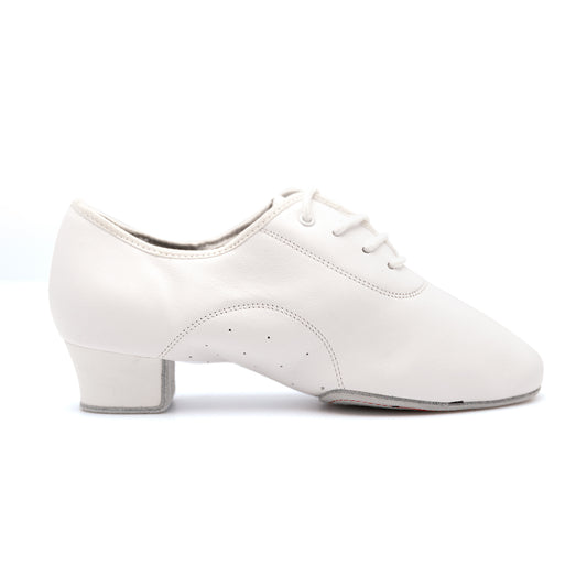 Mambo Flex White Out   - Unisex Cuban Heels