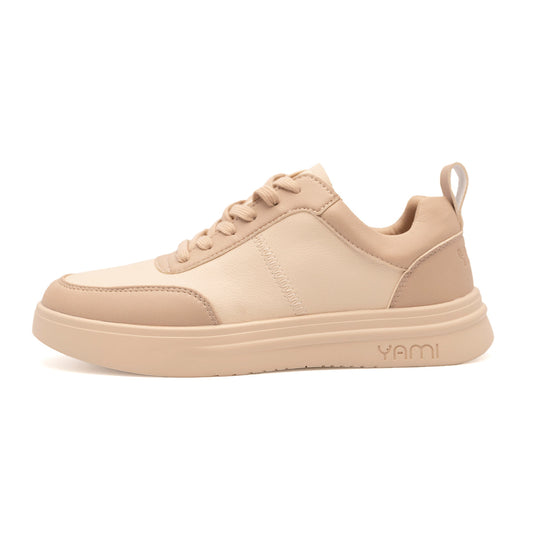 SpinSole Dance Sneaker-Beige-2