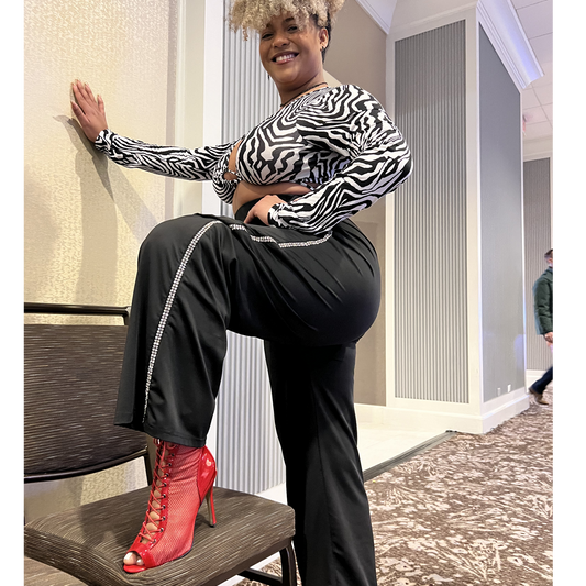 Tamia Mesh Bootie Red