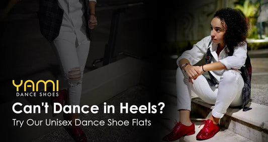 Can't Dance in Heels? Try Our Unisex Dance Shoe Flats