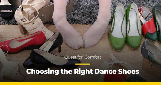 The Quest for Comfort: Choosing the Right Dance Shoes