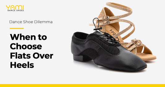 Dance Shoe Dilemma: When to Choose Flats Over Heels