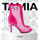 Tamia Mesh Bootie Pink