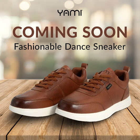 SpinSole Dance/Dress Sneaker- BROWN-G2