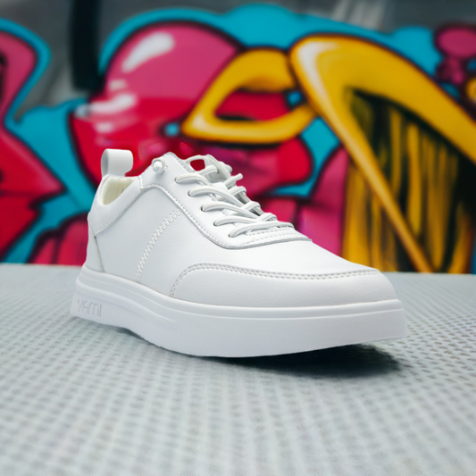 SpinSole Dance Sneaker-All White-2